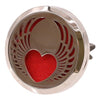 Vent Clip - Heart with Wings